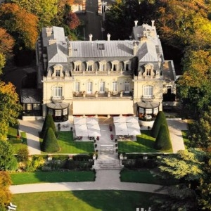 Domaine Les Crayeres - Aerial View - Book on ClassicTravel.com