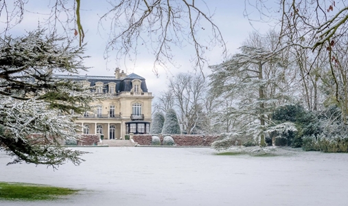 Domaine Les Crayeres - Garden Winter - Book on ClassicTravel.com