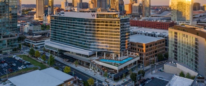 W Nashville - Aerial View  - Book on ClassicTravel.com