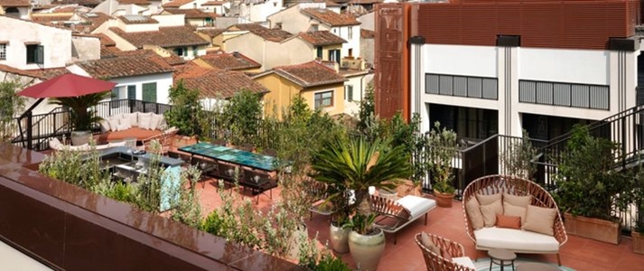W Florence - Penthouse Terrace View - Book on ClassicTravel.com