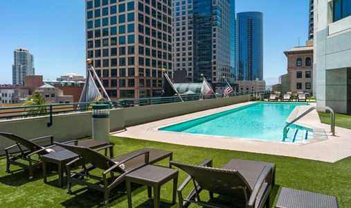 The Westin San Diego Bayview - Rooftop Pool - Book on ClassicTravel.com