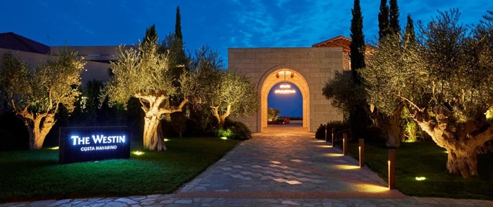 The Westin Resort, Costa Navarino - Entrance - Book on ClassicTravel.com