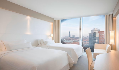 The Westin Hamburg Elbphilharmonie - Queen Queen Guest Room - Book on ClassicTravel.com