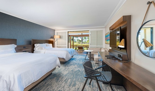 The Westin Hapuna Beach Resort - Queen Queen Ocean View - Book on ClassicTravel.com