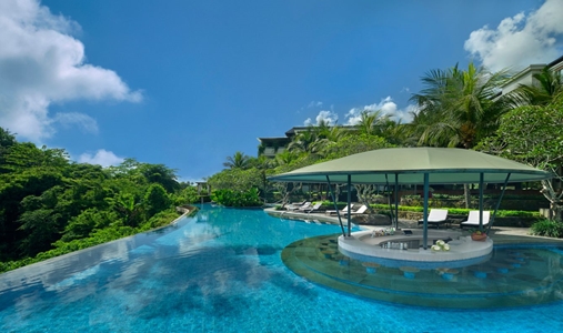 The Westin Resort & Spa Ubud, Bali - Pool Bar - Book on ClassicTravel.com
