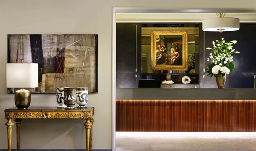 Grand Hotel Minerva - Lobby Detail - Book on ClassicTravel.com