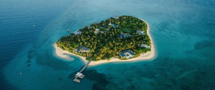 Banwa Private Island - Aerial View - Book on ClassicTravel.com