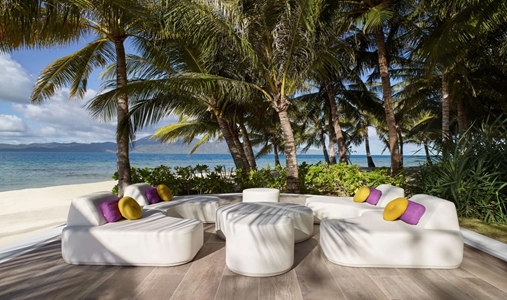 Banwa Private Island - Beach Lounge - Book on ClassicTravel.com