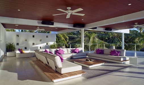 Banwa Private Island - Open Air Lounge - Book on ClassicTravel.com