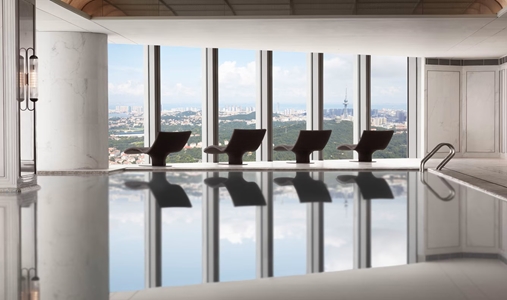 The St. Regis Qingdao - Infinity Pool - Book on ClassicTravel.com