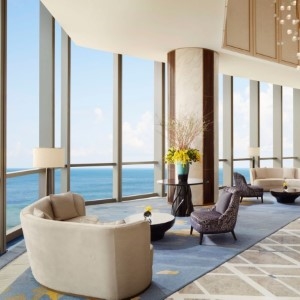 The St. Regis Qingdao - Sky Lobby - Book on ClassicTravel.com