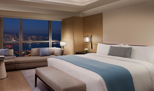 The St. Regis Qingdao - Skyline Ocean View King Room - Book on ClassicTravel.com