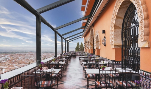Alhambra Palace Hotel - Panoramic Terrace - Book on ClassicTravel.com