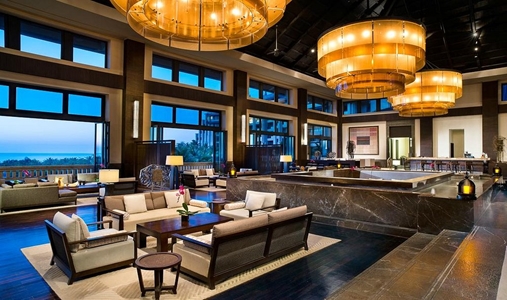 Raffles Hainan Clear Water Bay - Clearwater Bay Lounge - Book on ClassicTravel.com