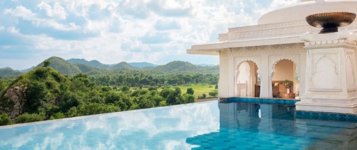Raffles Jaipur - Pool - Book on ClassicTravel.com
