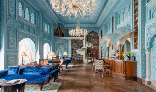 Raffles Jaipur - The Writers Bar - Book on ClassicTravel.com