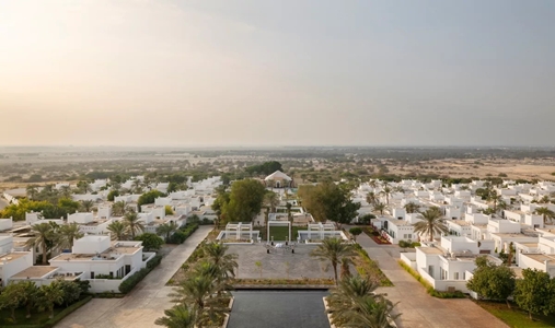 Raffles Al Areen Palace Bahrain - Private Garden - Book on ClassicTravel.com
