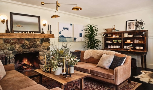 The Inn at Mattei's Tavern - Living Room - Book on ClassicTravel.com
