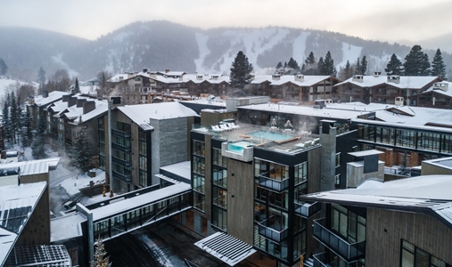 Goldener Hirsch Deer Valley, Auberge Resorts Collection - Aerial View - Book on ClassicTravel.com