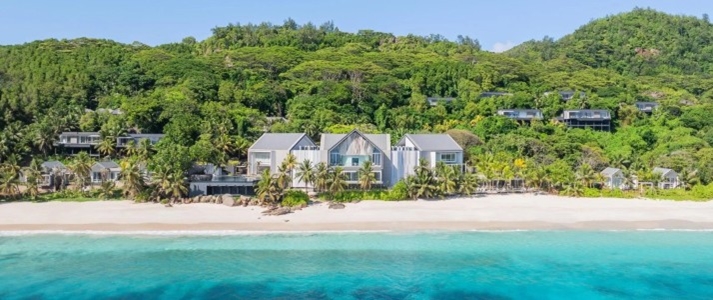Cheval Blanc Seychelles - Aerial View - Book on ClassicTravel.com