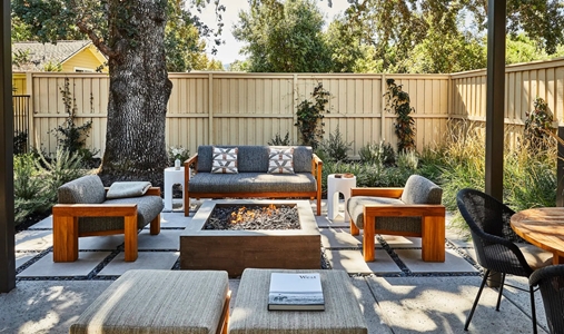 Solage Calistoga, Auberge Resorts Collection - Terrace - Book on ClassicTravel.com