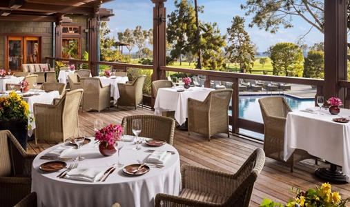 Lodge at Torrey Pines - Valentien Patio Dining - Book on ClassicTravel.com
