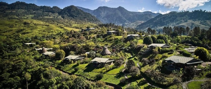 Hacienda AltaGracia - Aerial View - Book on ClassicTravel.com