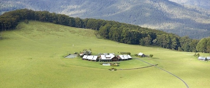 Spicers Peak Lodge - Aerial View - Book on ClassicTravel.com