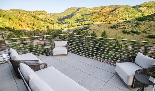 The Lodge at Blue Sky, Auberge Resorts Collection - Red Tail Suite Terrace - Book on ClassicTravel.com
